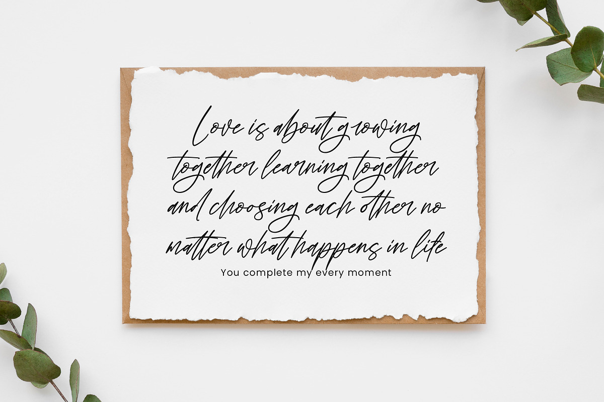 Living Spaces Handwritten Script, a Handwritten Font by operatype.co (Photo 9 of 15)