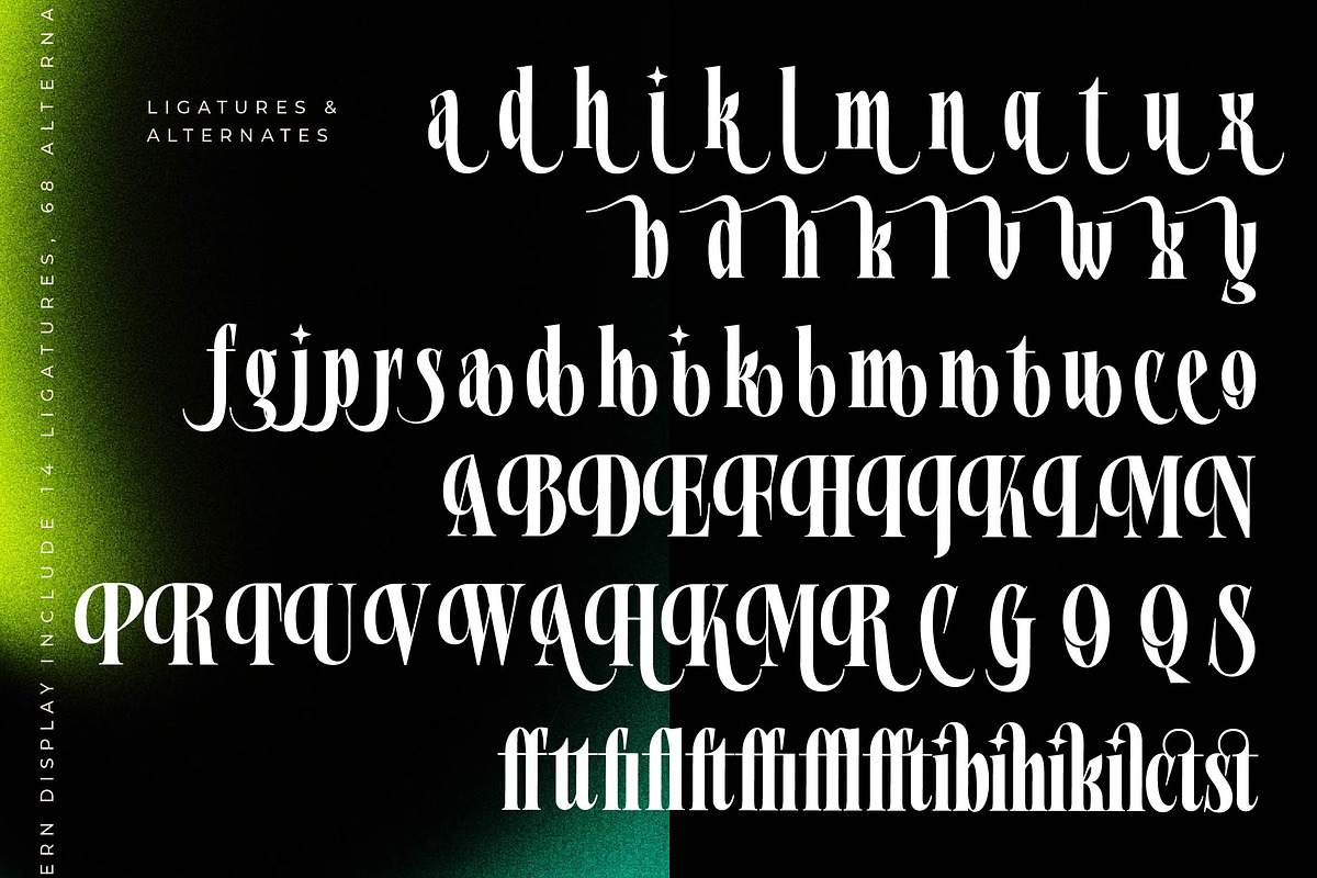 Grafistye Modern Display Serif Font, a Serif Font by timelesstype.co (Photo 19 of 20)