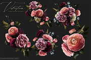 Velveteen Floral Clip Art Collection, an Object Graphic by Eclectic Anthology (Thumbnail 14 of 19)
