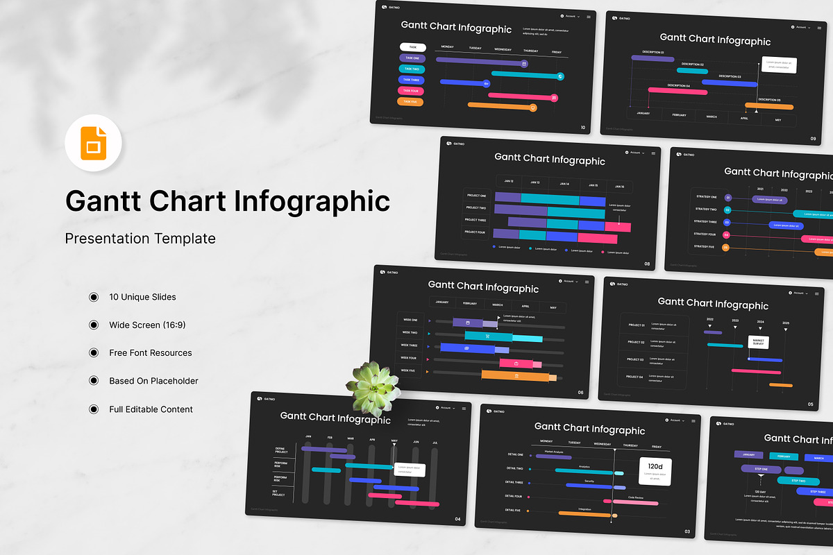 Gantt Chart Google Slides a Presentation - CzM6Ly9maWxlcy5jcmVhdGl2ZW1hcmtldC5jb20vaW1hZ2VzL3NjcmVlbnNob3RzL3Byb2R1Y3RzLzUzODcvNTM4NzgvNTM4NzgwMDgvY292ZXItaW1hZ2UtZy1zbGlkZXMtby5qcGcjMTc1MjI5NDQ4OA