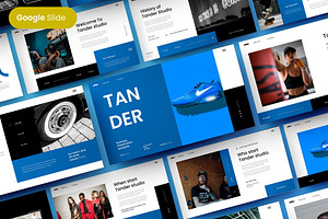 Tander - Business Google Slide, a Presentation Template by Dens Creative Studio