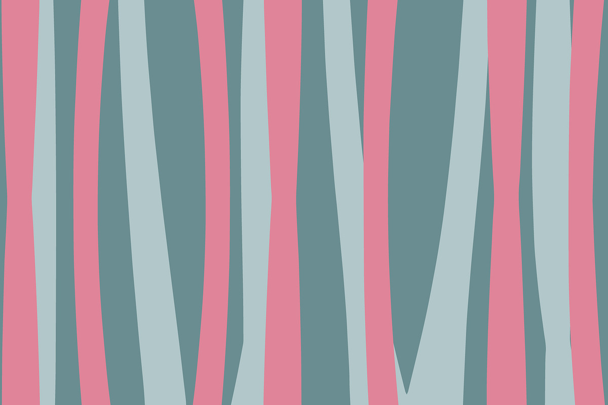Organic Wavy Stripe Seamless Vector, a Pattern Graphic by NayaChu (Photo 4 of 8)