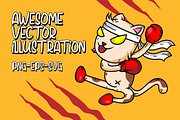Paw Fighter + Bonus Vector, a Font by figuree studio (Thumbnail 4 of 10)