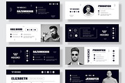 Email Signature UI UX Design, a Stationery Template by MightyDesign (Thumbnail 2 of 5)