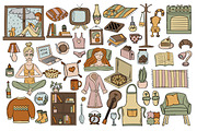 Cozy Home, an Object Illustration by ananastya (Thumbnail 3 of 7)