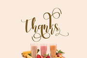 Milkshake | Script font, a Script Font by Scratchones (Thumbnail 8 of 8)