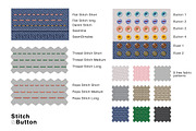 Stitches & Buttons Brush, a Brush Add-On by Industrial Artworks (Thumbnail 2 of 5)