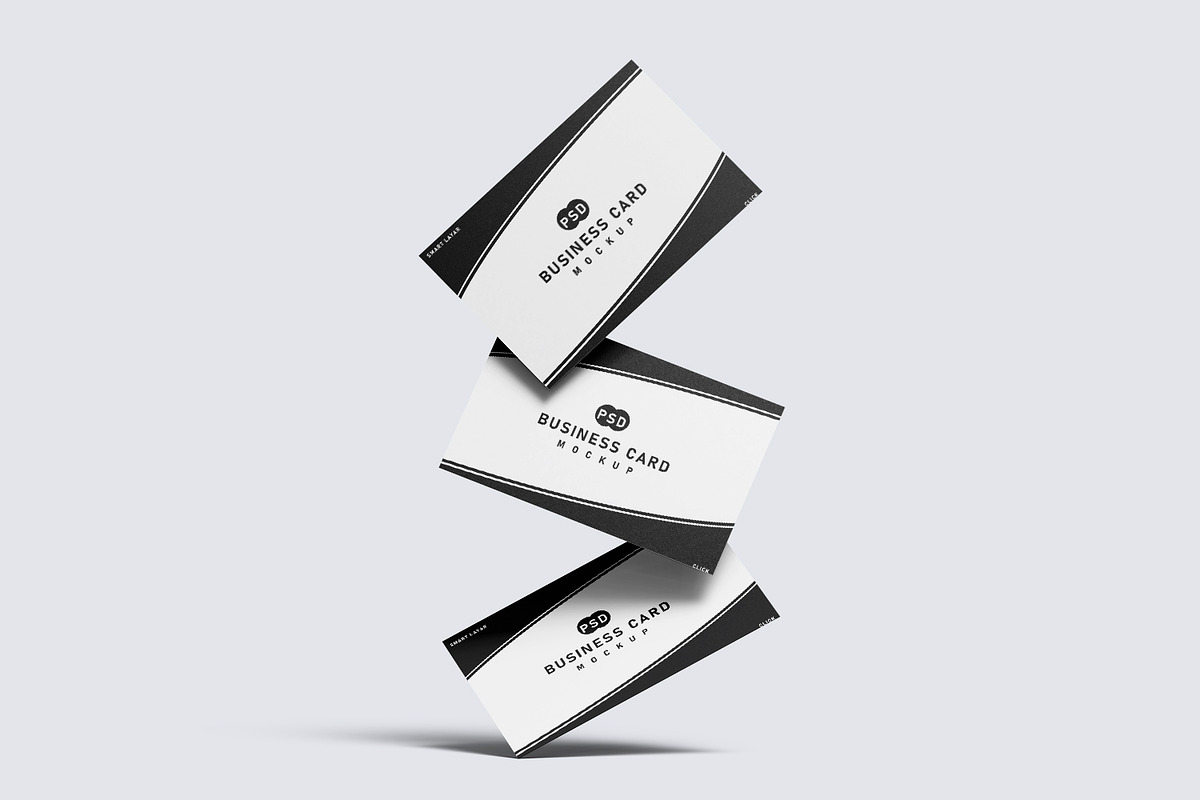 Business Card Mockup, an Advertising Mockup by pixelmock (Photo 11 of 13)