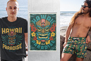 Surfing illustrations set, an Illustration by DGIM studio (Thumbnail 7 of 8)