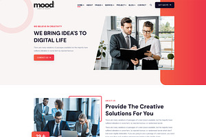 Mood - Creative Agency HTML Template