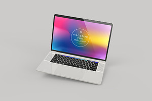 Macbook Pro Mockup - 9 Views