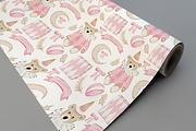Candy Christmas Nursery Collection, a Decorative Illustration by Pati Paints (Thumbnail 12 of 13)