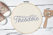 Stitches Font, a Script Font by Salt & Pepper Designs (Thumbnail 2 of 7)