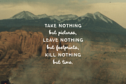 Canyonlands, a Sans Serif Font by Bruised Goods (Thumbnail 9 of 10)