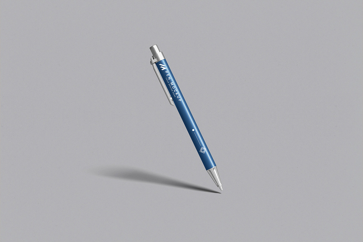 Pen Mockup, a Pens & Pencil Mockup by graphicsecond (Photo 3 of 9)