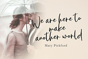 Galeeyo, a Script Font by pineungtype (Thumbnail 6 of 7)