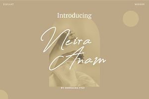 Neira - realistic handwritten font