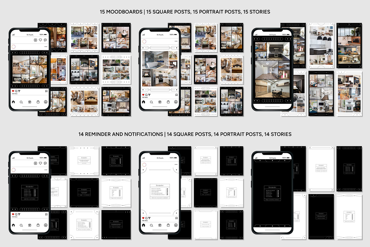 Interior Canva Template, a Social Media Template by Kalubuak (Photo 9 of 10)