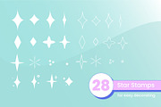 Sparkle & Shine Procreate Brushset, a Brush Add-On by Unfettered Letters (Thumbnail 6 of 7)