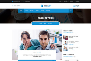 Envest Pro - Multipurpose Theme