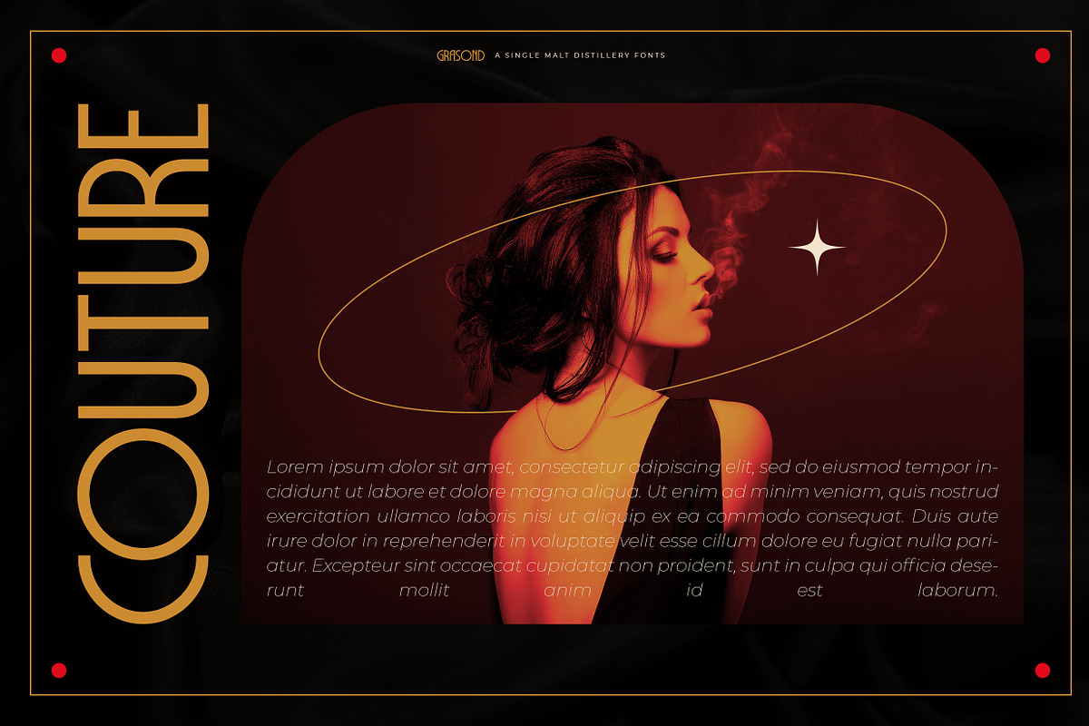 GRASOND - Vintage Deco Fonts, a Sans Serif Font by Ian Irwanwismoyo (Photo 5 of 10)