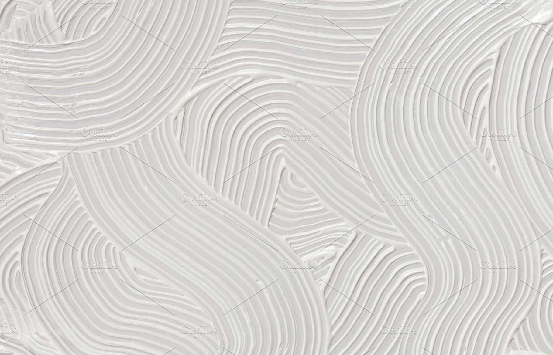 Abstract white color acrylic wave, an Abstract Photo by Liliia Rudchenko