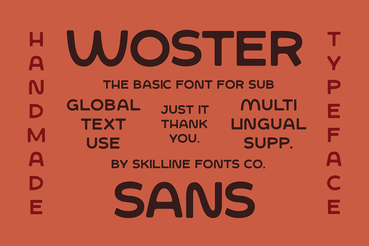 SFC Woster Sans, a Sans Serif Font by Skilline Supply Co. (Photo 7 of 7)