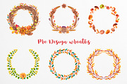 Fall collection. Watercolor., a Decorative Illustration by AlexGreenArt (Thumbnail 9 of 11)