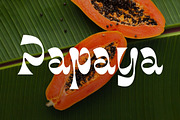 Tropical Paradise Retro Display Font, a Serif Font by Muntab_Art (Thumbnail 9 of 11)