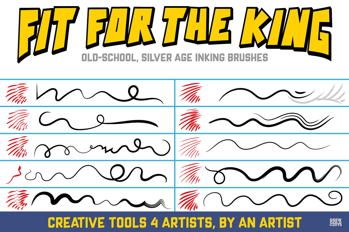 Brushes of The Silver Age, a Brush Add-On by Fuzzy Poet by DG2 (Photo 3 of 6)