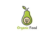 Organic Food Logo, a Branding & Logo Template by Martin-Jamez (Thumbnail 1 of 4)