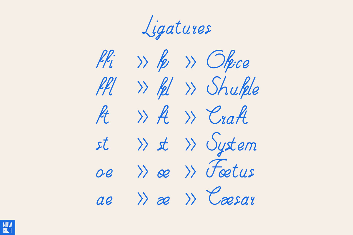 Pistia - Script Typeface, a Script Font by Nouric Design (Photo 17 of 19)