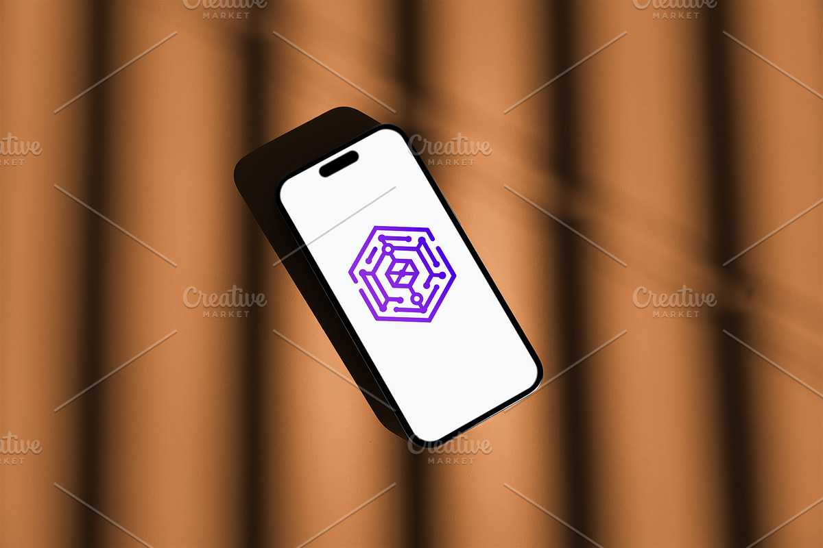 Geometric Hexagonal Blockchain Logo, a Branding & Logo Template by Vectorium Studio (Photo 6 of 9)