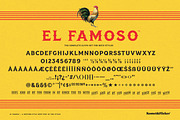 El Famoso - A Western Style Font, a Serif Font by Komet & Flicker (Thumbnail 12 of 12)