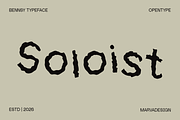Bennsy - Messy Handwritten Font, a Handwritten Font by Marvadesign (Thumbnail 3 of 10)