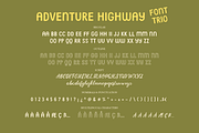 Adventure Highway Retro Nature Font, a Handwritten Font by Kaya Fonts (Thumbnail 32 of 33)