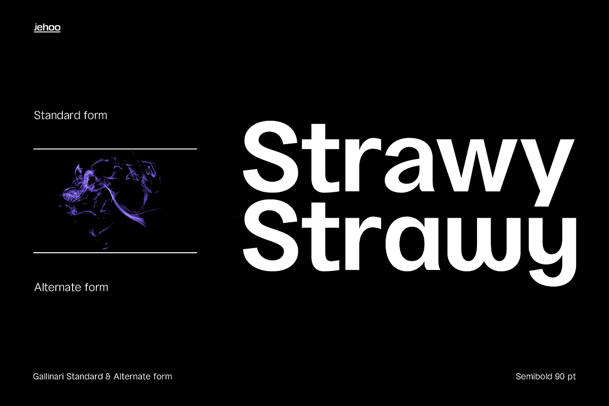 Gallinari - Modern Grotesk 36 Fonts, a Sans Serif Font by Jehoo Creative (Photo 4 of 14)