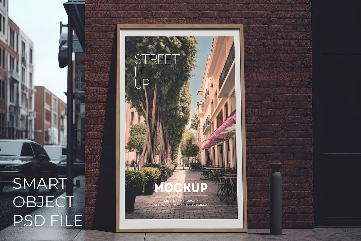 20 Street Poster and Banner Mockups, an Advertising Mockup by optimism (Photo 18 of 21)