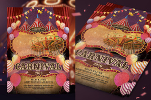 Vintage Carnival Flyer