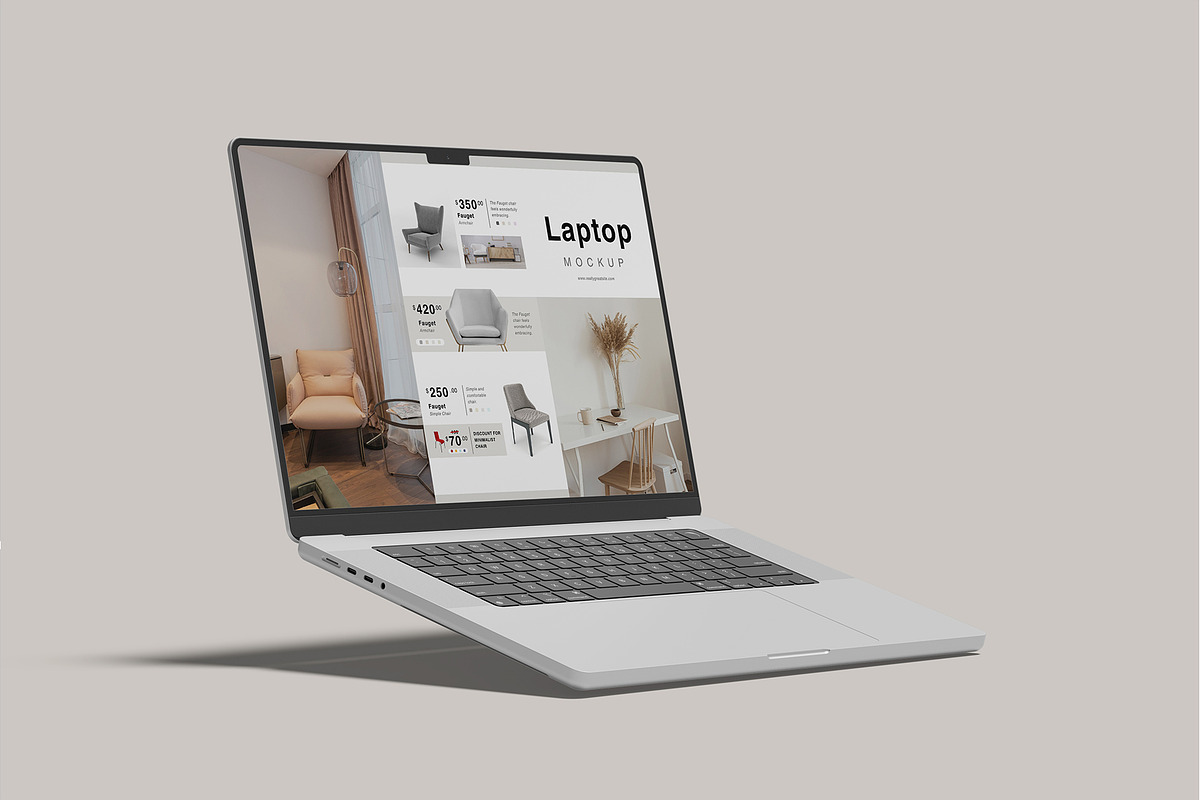 Laptop Screen Mockup, a Mockup by lamorastudio (Photo 10 of 11)