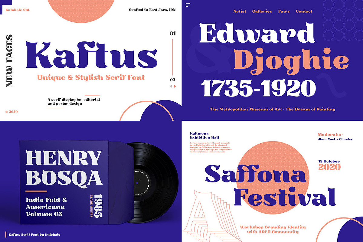 Modern Display Font Bundle - SALE, a Sans Serif Font by Kulokale (Photo 12 of 13)