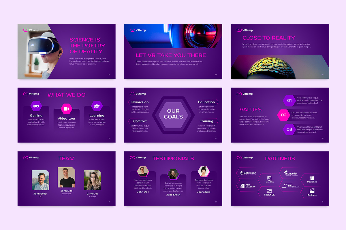 Presentation Virtual Reality, a Presentation Template by TemplatesNow! (Photo 8 of 14)