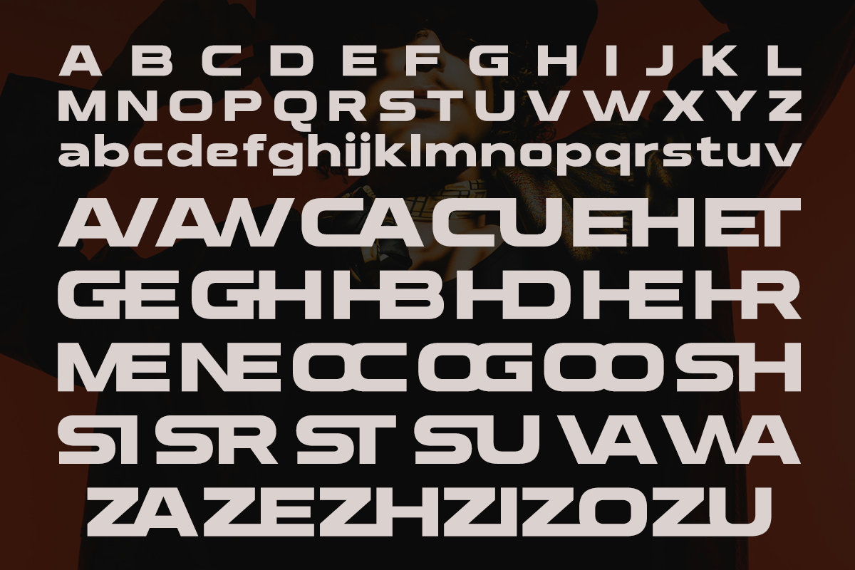 Finzer - Modern Extended Sans, a Sans Serif Font by RagamKata (Photo 9 of 10)