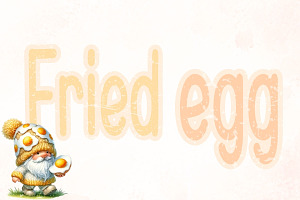 Fried Egg - Handwritten