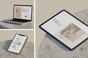 Digital Devices Mockups Vol. 1, an iPhone Mockup by Goashape Studio