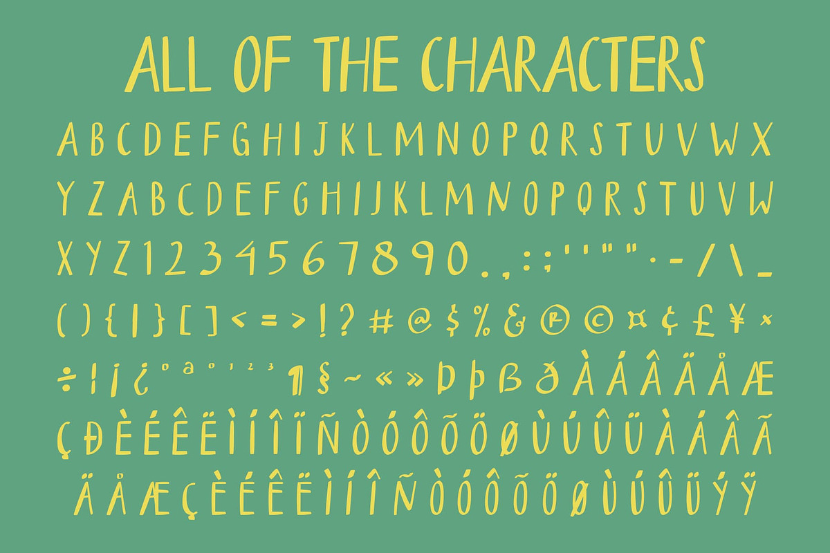 CS Cormac – Marker Font, a Handwritten Font by Craft Supply Co. (Photo 7 of 8)