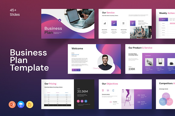 Business Plan Presentation Template preview 7