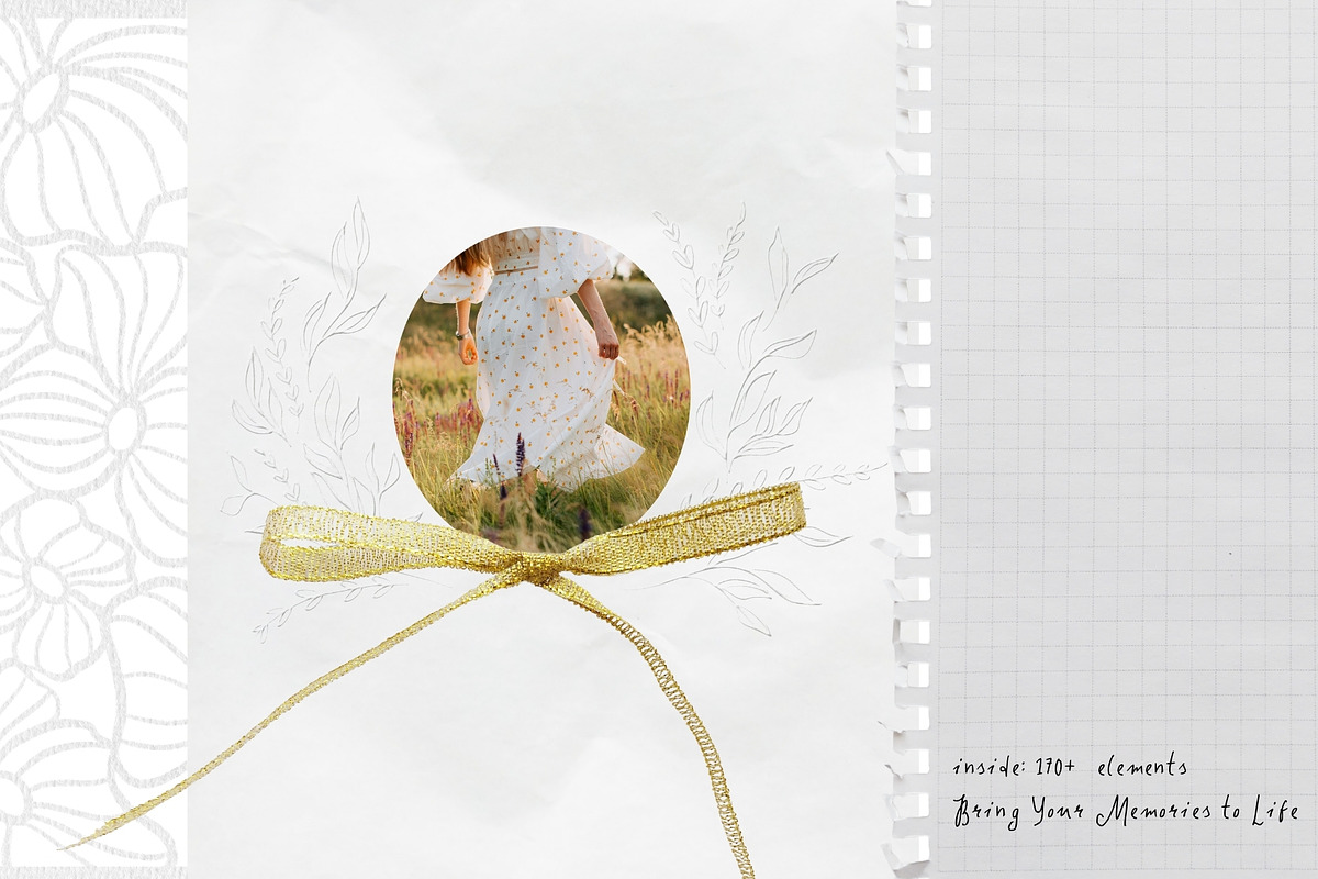 Cottage Heirloom. Collage Pack, an Object Graphic by PaperJamLab (Photo 5 of 20)