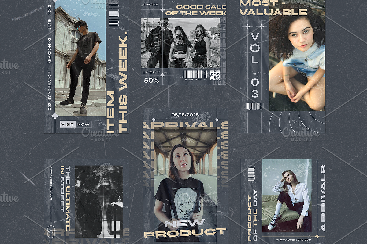 HypeInstagram Template - Extoor, a Social Media Template by Gibcreat (Photo 3 of 4)