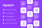 Fashion Icons Set, an Outline Icon by Prosymbols (Thumbnail 2 of 7)